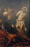 Domenico Tintoretto The Flagellation oil